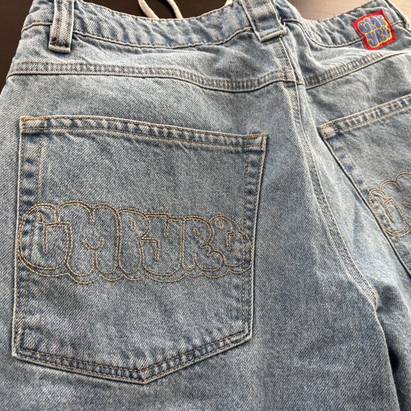 Mens Empyre Baggy Skateboard Jeans 32 X 27 - Picture 3 of 7